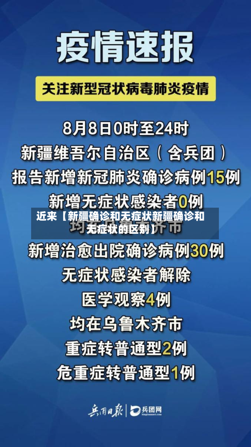 近来【新疆确诊和无症状新疆确诊和无症状的区别】